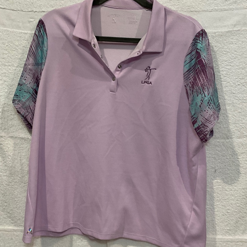Antigua Lavender LPGA Polo
